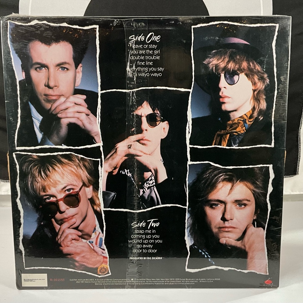 The Cars - Door To Door Vinyl LP 1987 (Elektra 60747) Sealed - Picture 2 of 3